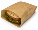 Sandwich Bag Wax Paperp Brown 8x6 800/1